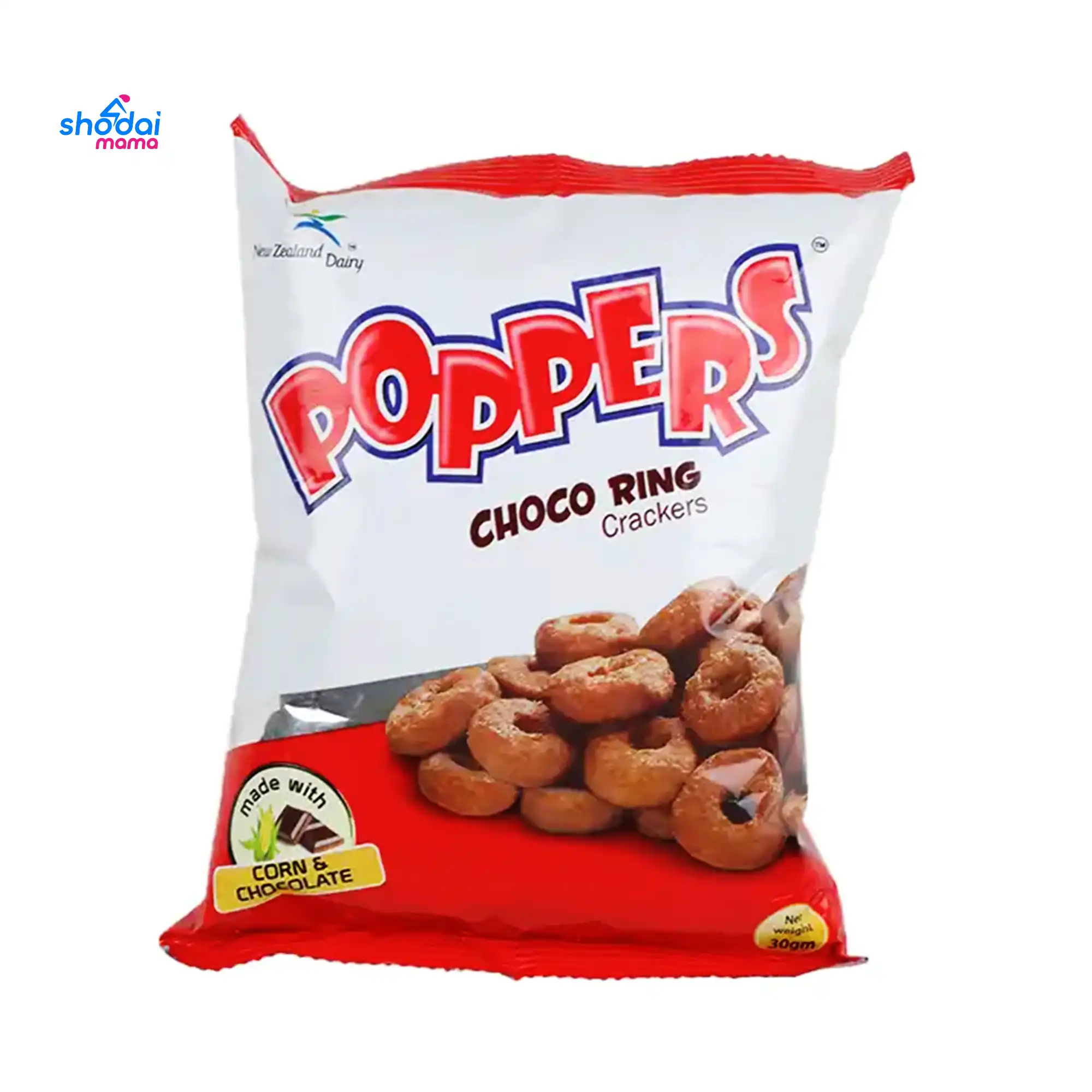 Poppers Choco Ring Crackers 30gm